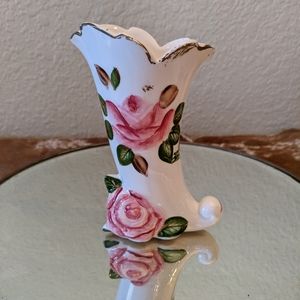 Vintage Tilso Japan Roses Vase